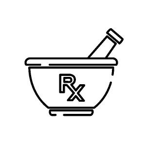 icon of mortar and pestle