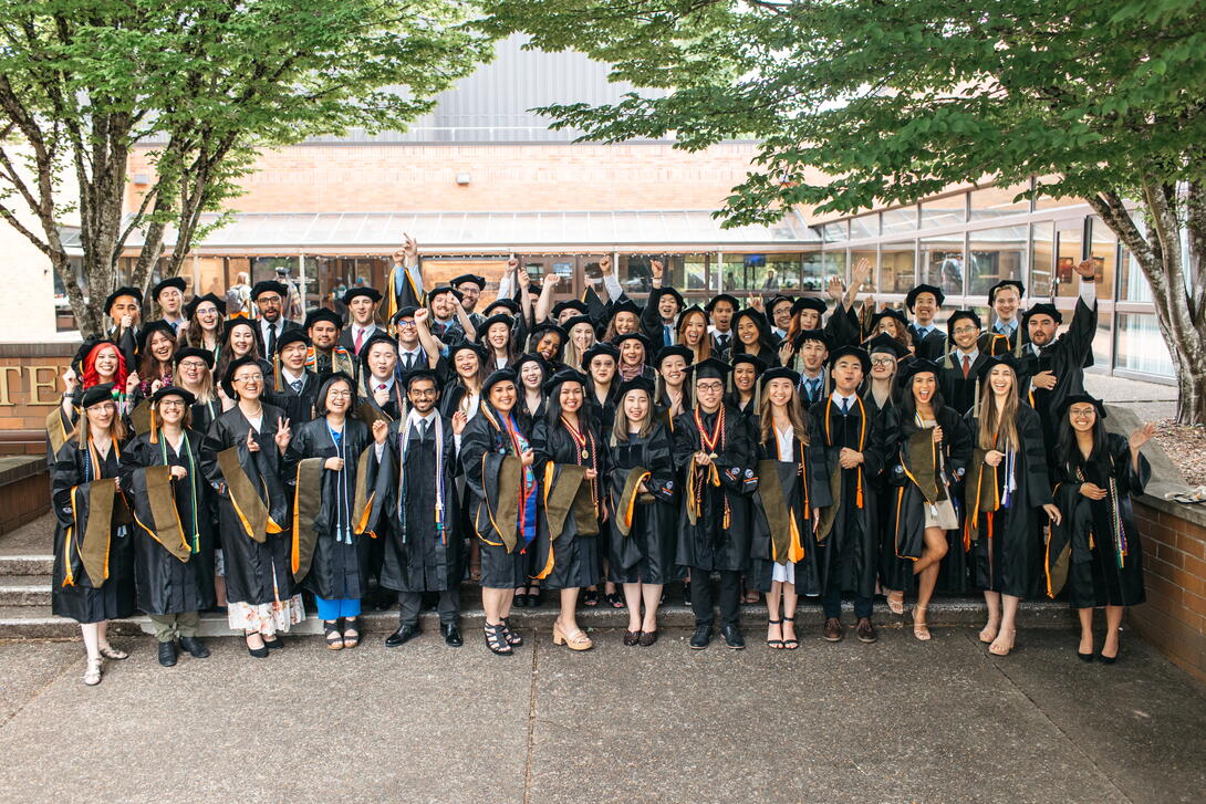 Group photo of graduates